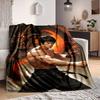 1Pc Bruce Lee Dragon Power Blanket Soft And Comfortable Casual Warm Camping Travel Christmas Halloween Xmas Gift M924420