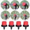 10-1000PCS Adjustable 8 Holes Dripper Sprinkler Garden Irrigation Nozzle Emitter Micro Drip Balcony Yard Greenhouse Watering