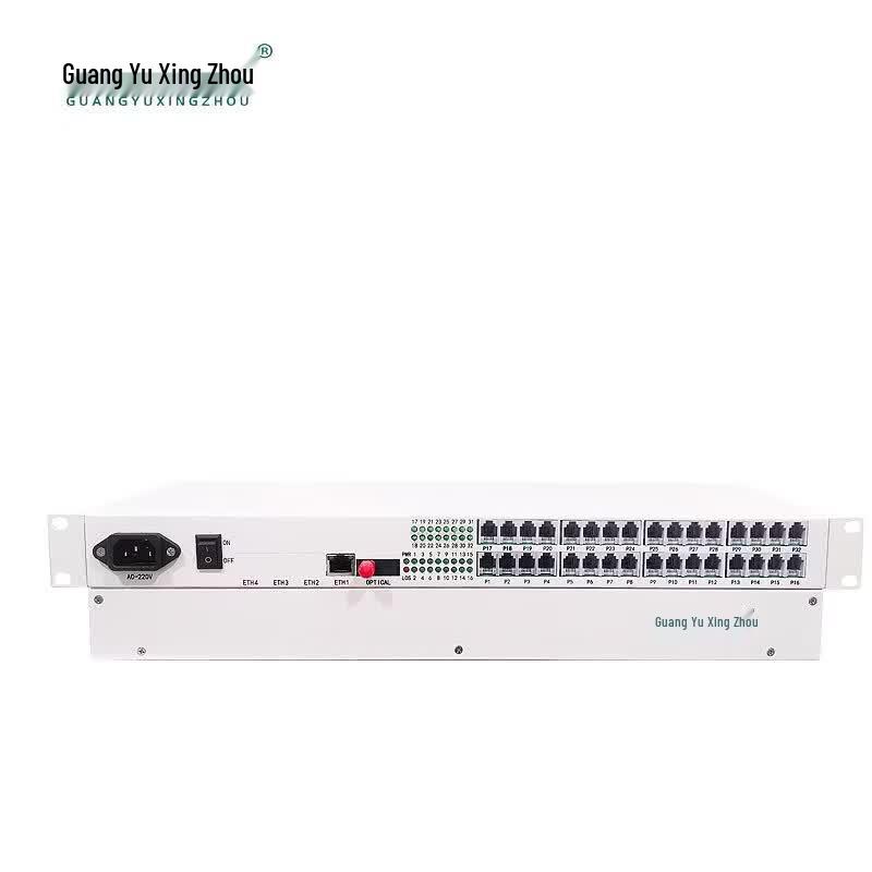 GY-P32FE1 32-Channel Telephone & Ethernet Optical Transceiver