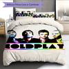 Coldplay  POSTER Bedding Quilt Set Quilt Cover Pillowcase Home Decoration Birthday Gift (1 * duvet cover + 2 * pillowcase, without core)