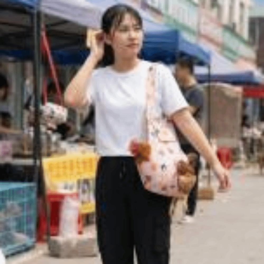 Breathable Chicken Holder Bag Portable Poultry Transport Bag Chicken Carrying Bag  Farm Use