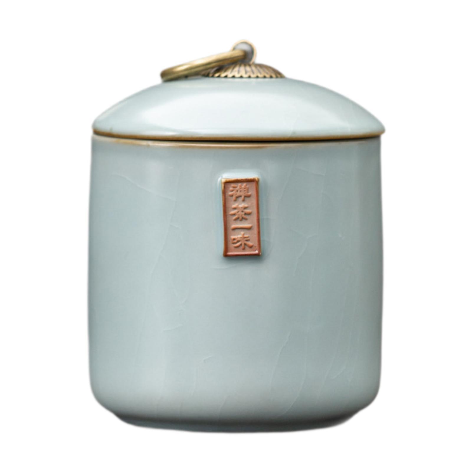 

Керамічна банка для зберігання чаю, чайниця, домашній декор, резервуар, банка, настільний контейнер для кави з герметичною кришкою для приправ, горіхів, сухих продуктів білий