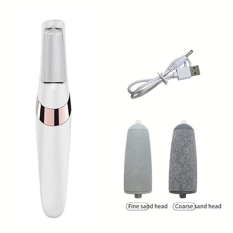USB Rechargeable Electric Foot Callus Remover Automatic Scrubber for Feet Hands, Multifunctional Pedicure Tool,for Smooth Feet.