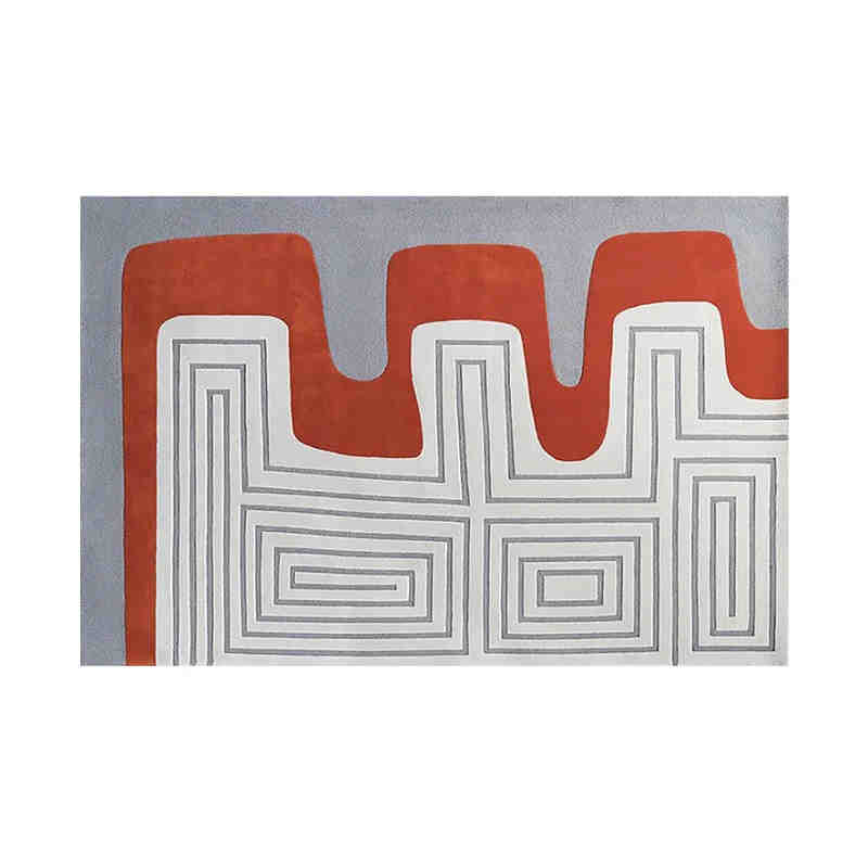 Modern Abstraction Carpets for Living Room Nordic Decor Home Decoration Bedside Rugs Non Slip Sofa Coffee Table Porch Floor Mat