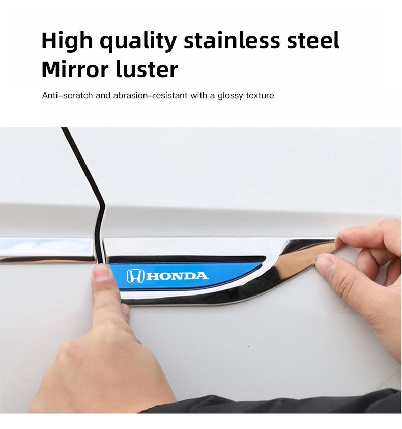 2pcs car accessory Side Doors Blade car stickers car accessories interiors for Honda Civci FIT CRV Accord Jazz HRV Dio Stepwgn