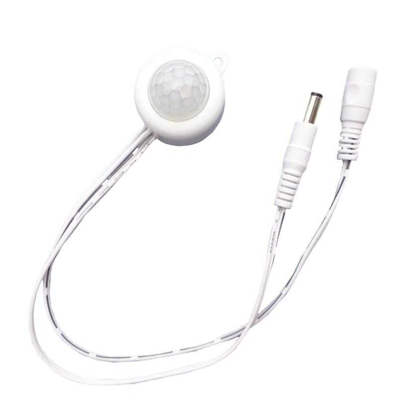 5V-24V PIR Movement Induction Switch, Single Pack Infrared Sensor for LED Light Strip