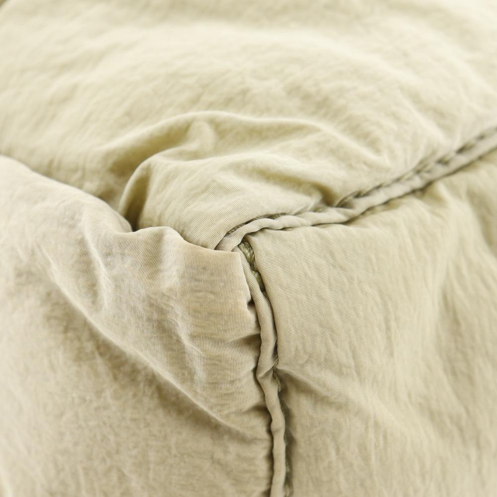 BOTTEGAVENETA Padded Tech Cassette Shoulder Bag Maxi Intrecciato Khaki Nylon Unisex Used