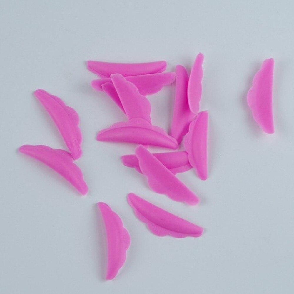 5Pairs Silicone Eyelash Perm Pad Colorful Recycling Lashes Rods Shield Lifting 3D Eyelash Curler Accessories Applicator Tools