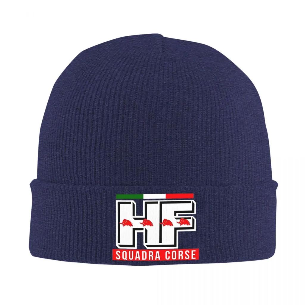 Lancia HF Squadra Corse Knitted Hat Beanie Winter Hats Warm Unisex Casual Cap Men Women