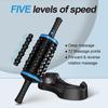 New Electric Rotation Portable Gym Percussive Therapy Rechargeable Relax Muscle Roller Massager Rolling 5-level Fascia Massager