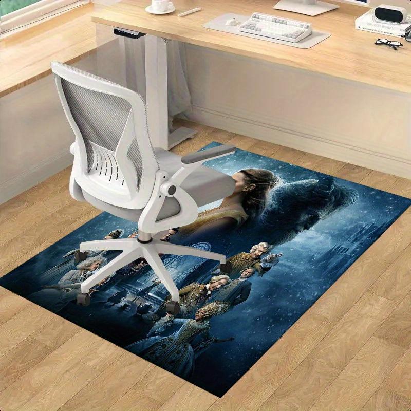 

1pc, Home Decor Carpet, Office Rug, Chair Mat, Outdoor Rug Gift - Perfect for Beauty and the Beast Lovers! H130 60cm by 90cm