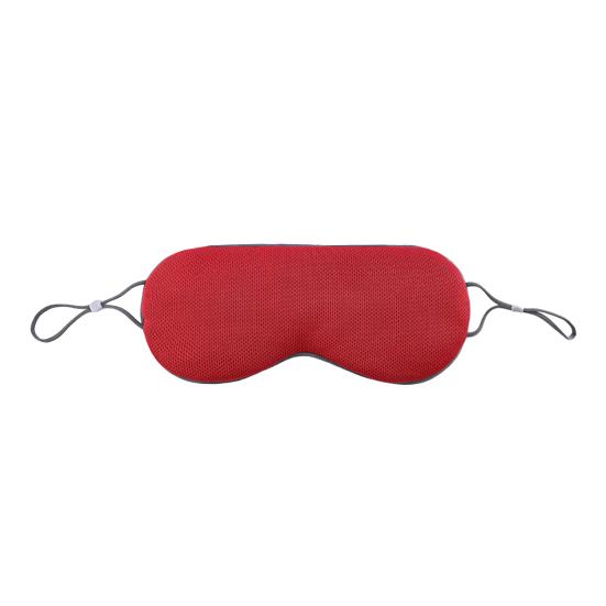 

Double-sided Eye Mask with Adjustable Ear Straps Men Women Light Blocking Eye Cover Breathable Travel Naps Sleeping Blackout Blindfold вино красного