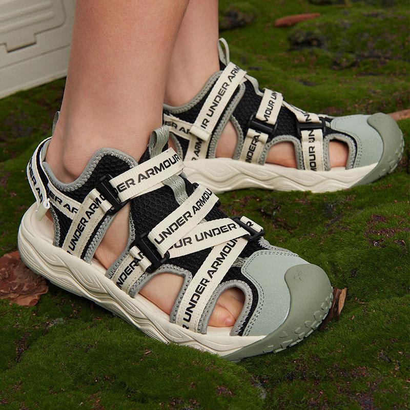 Under Armour Lightweight Outdoor Versatile Design Soft Sole Shock Absorbing Quick Dry Waterproof Anti-Slip Kids Sandals Kids Sandals 2421506