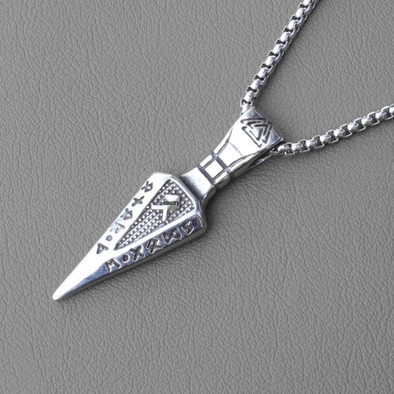 Flame Sun God Titanium Steel Necklace - Unisex Hip Hop Pendant