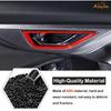 Aunginsy Inner Door Handle Bowl Cover Trim Compatible with Subaru WRX 2022-2024 & Subaru Crosstrek 2024 Car Front Rear Side Door Handle Bowl Frame