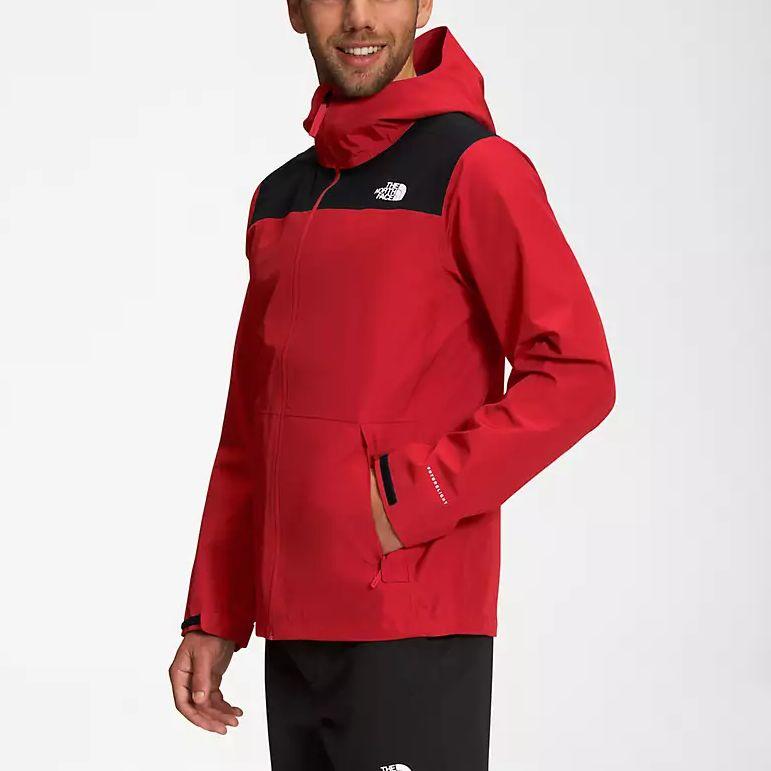The North Face Jackets Men's Red Hooded Moderate Other NF0A7QB2-KZ3