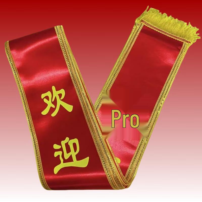 RYZH Custom Double-Sided Satin Etiquette Sash
