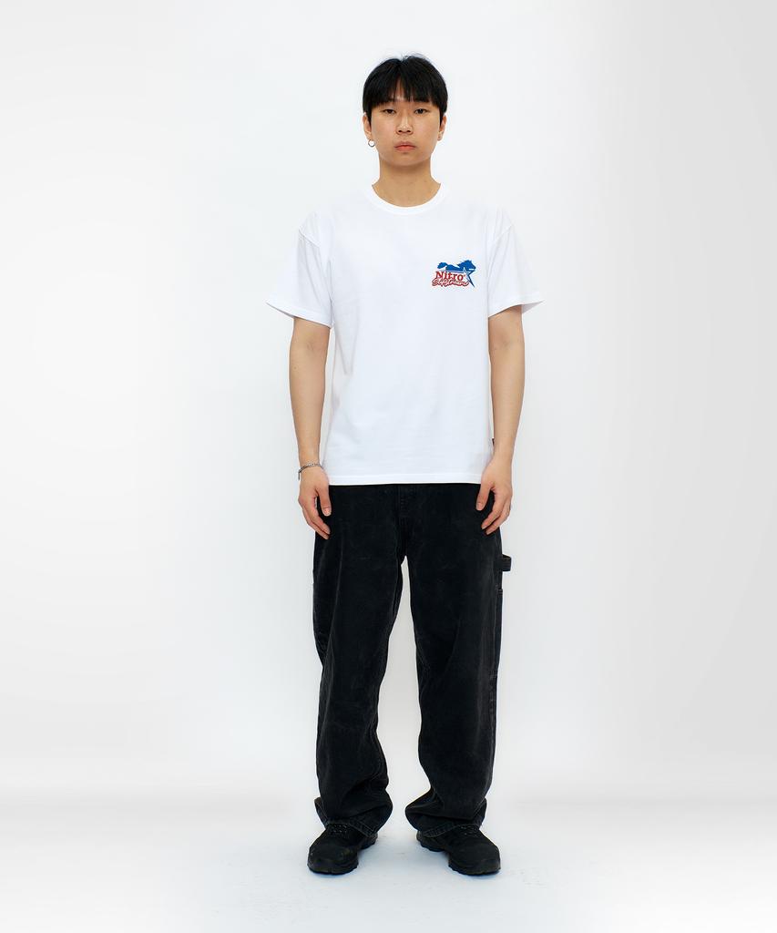 LAUGHER Horse Star T-Shirt - White