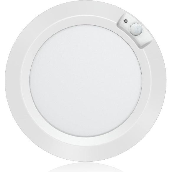 Bewegungssensor Batteriebetrieben Indoor LED Schrankleuchten - 210LM 6000K Kaltweiß für Waschküche, Treppenhaus, Flur, Schuppen, Küchenschrank