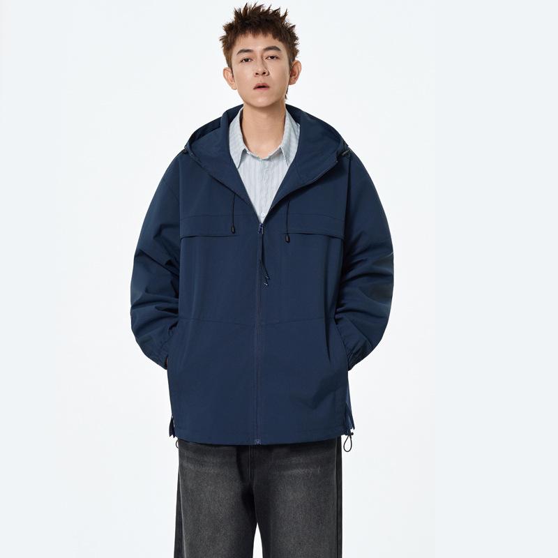 Men's Jacket Hooded Coat Outdoor New Autumn and Winter Loose Casual Sportswear for Men and Women.