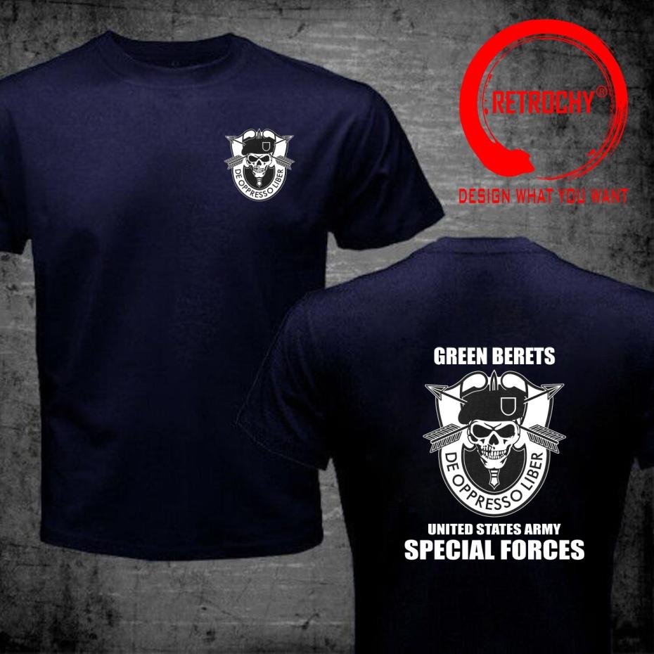 Funny Design Special Forces Green Berets Shirt Unisex Fashion Trendy Casual Clothing Stylish Tops Tee Shirt Leisure Tshirt Unisexs