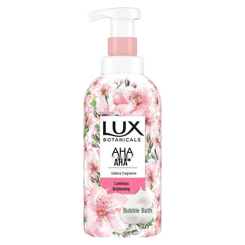 Lux Botanical Essential Oil Fragrant Bubble Shower Gel (4 X 500ml)