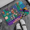 Interesting Beard Man Entry Door Floor Mat Festive Decorations Carpet Bathroom Anti-slip Mat Entrance Doormat