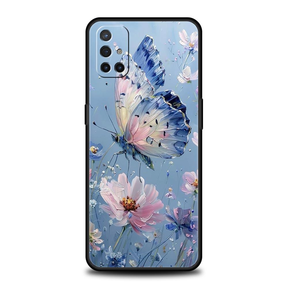 Phone Case For OnePlus 12 11 10 9 Pro 9T 12R 10R 9R 9RT 10T 8T 8 7 6T 7T Nord 2T CE 2 5G N10 N100 Cover Oil Painting Of Flowers