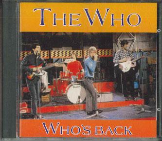 

CD WHO - Who s Back 488001 BACK TRAX 1988 France Rock Used