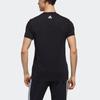 Adidas Ai Gfx Ss Foil Print Crew Neck T-Shirt Men Tops Black EH3814