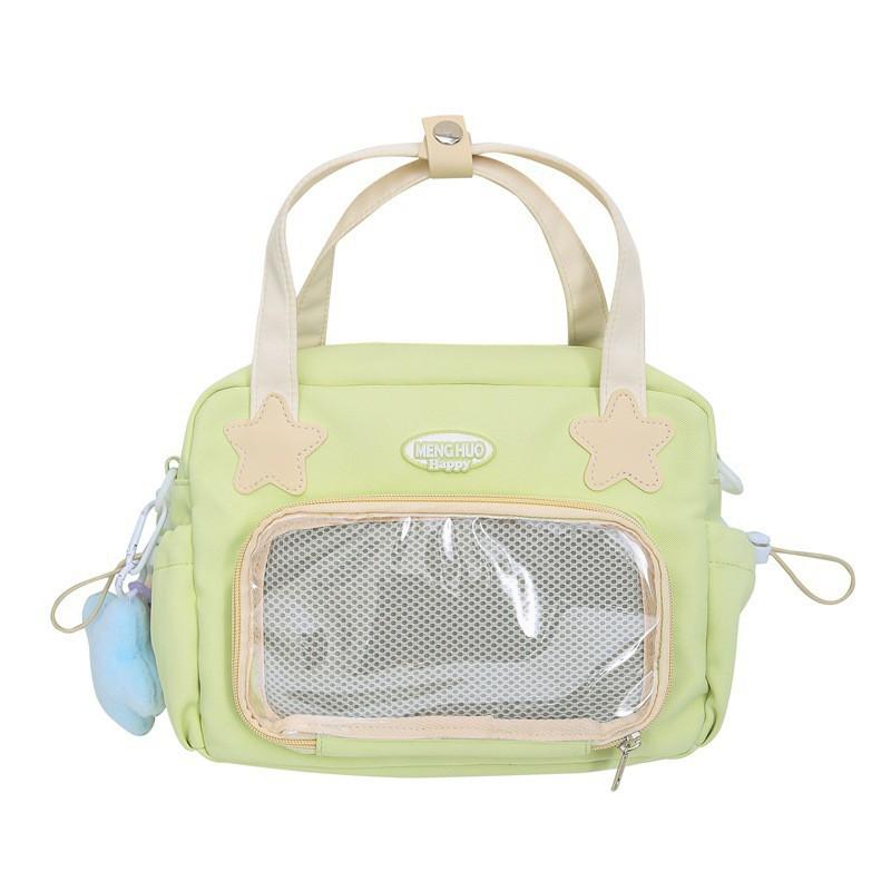 Japanese All-matching JK Girl College Style Cross-body Bag Ins 2D Cute Portable Bar Pain Small Backpack