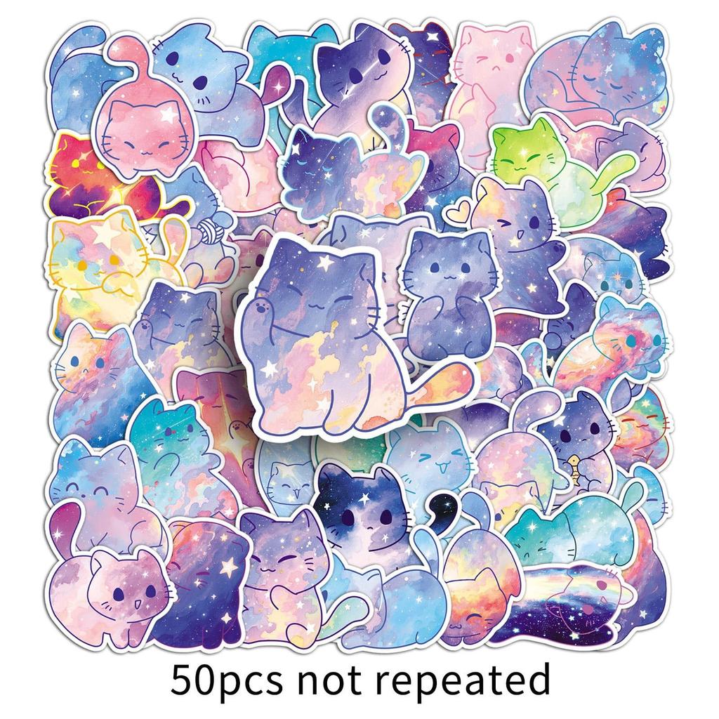 XUZOO Collage Sticker Set Cute Flake Popular Character Stickers for Cartoon Cups 50-Sheet - Stickers, Stylish, Decoration, Stickers, Albums,