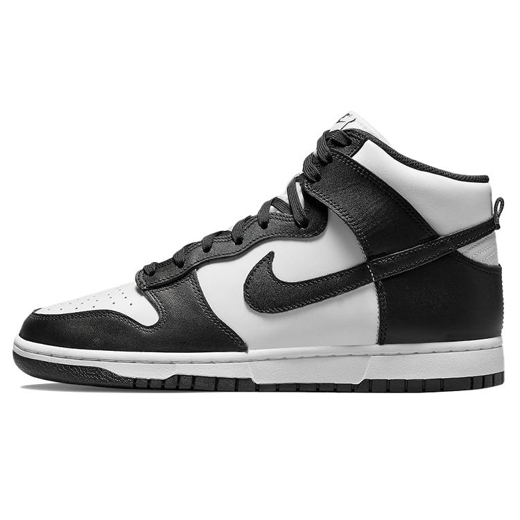 Nike Dunk Retro High top Skateboard Shoes Men's Black White DD1399-105(Team10-QD)