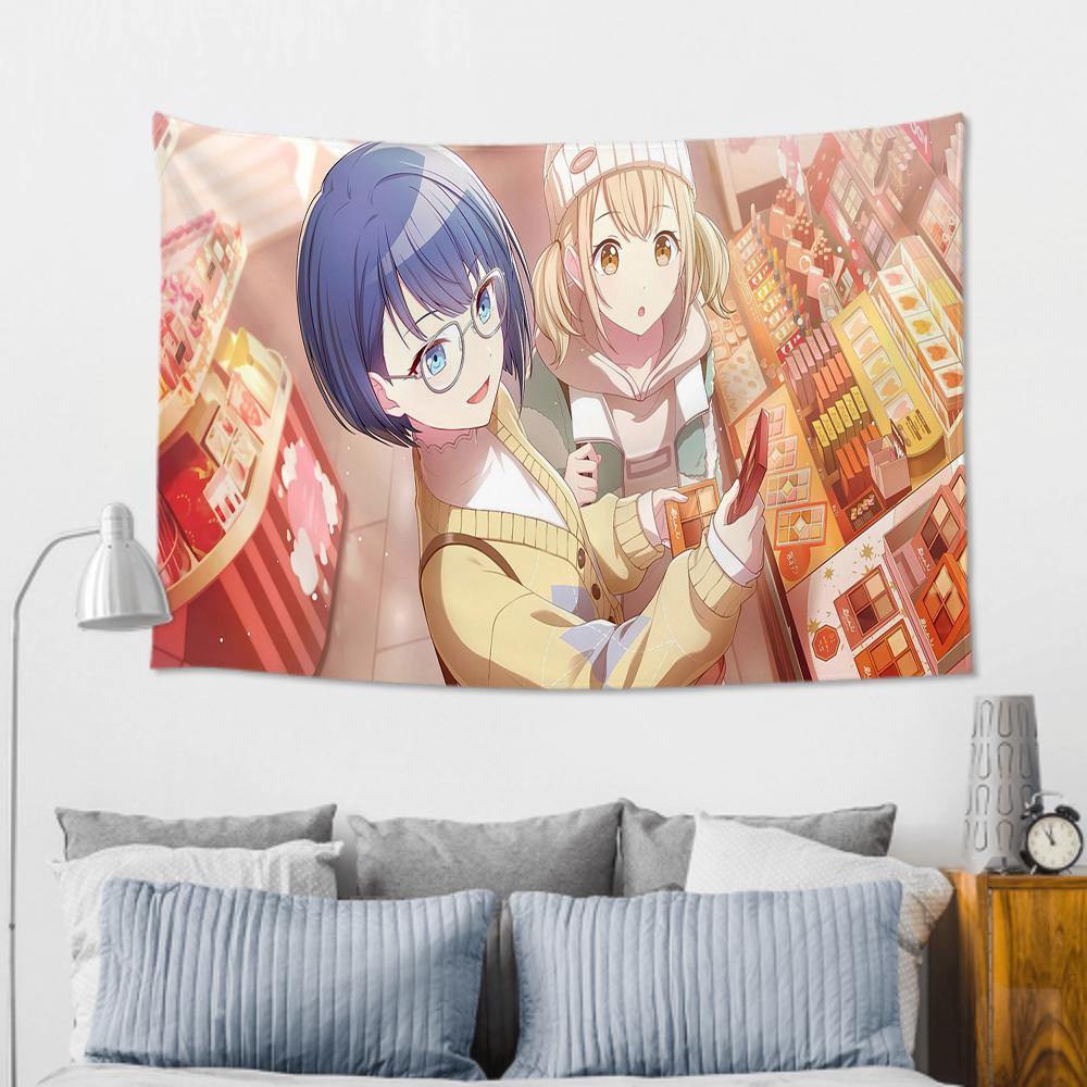 Kiritani Haruka Animation Game Project Sekai Tapestry Room Decor Wall Cloth Party Hanging Background Room Decor Baby Room