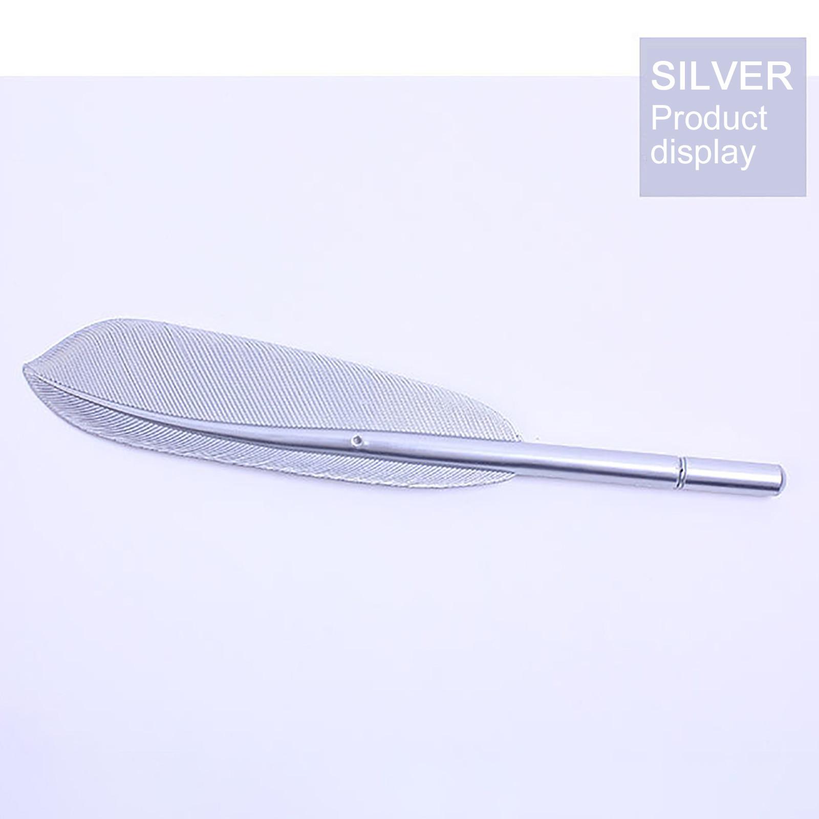 

(Никита) Красивые перья, персональные канцелярские принадлежности, креативная офисная гелевая ручка, черная ручка 0,5 мм, 2 мл