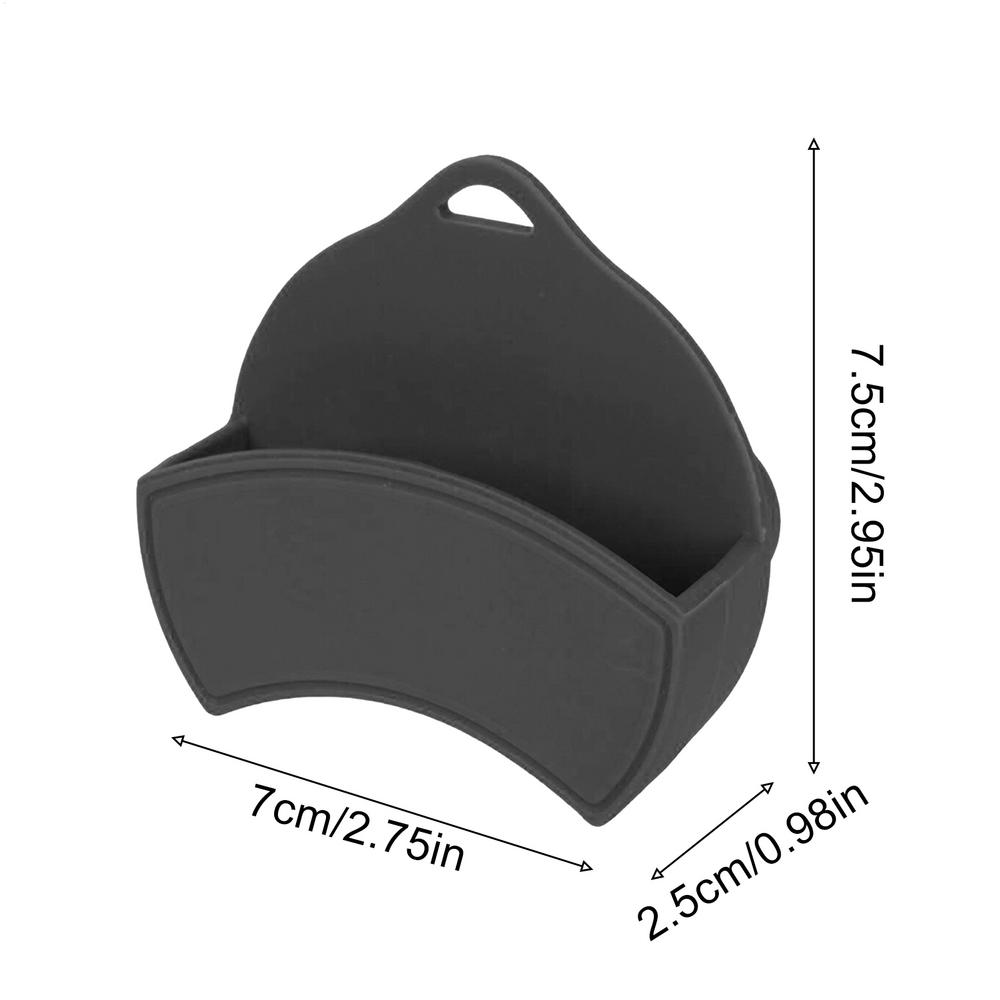 Car Visor Organizer Silicone Clip Magnetic Mount Truck Visor Organizer For Vent Backpack Chew Can Pouch Women Men Vehicles