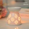 Middle Eastern Ceramic Incense & Essential Oil Burner - Hollow Design Home Ornament