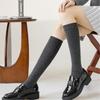 Compression Non-slip Long Knee Socks for Girls' School Uniforms