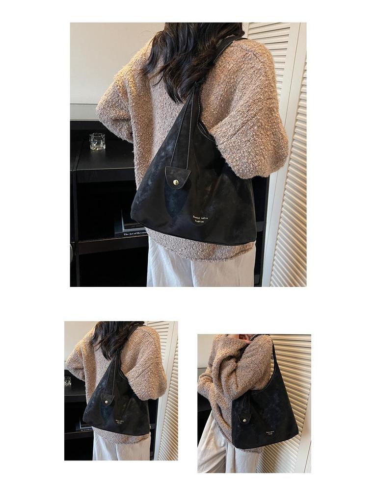 2025 Autumn/Winter Versatile Work Commute Shoulder Bag & Trendy Underarm Bucket Handbag
