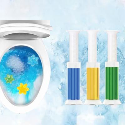 3-teiliger leistungsstarker Toilettenreiniger mit Gel-Textur, Badezimmer-Toiletten-Deodorant zur Reinigung von Gerüchen, Urinflecken, langanhaltender, frischerer Duft, Entkalkungsreiniger