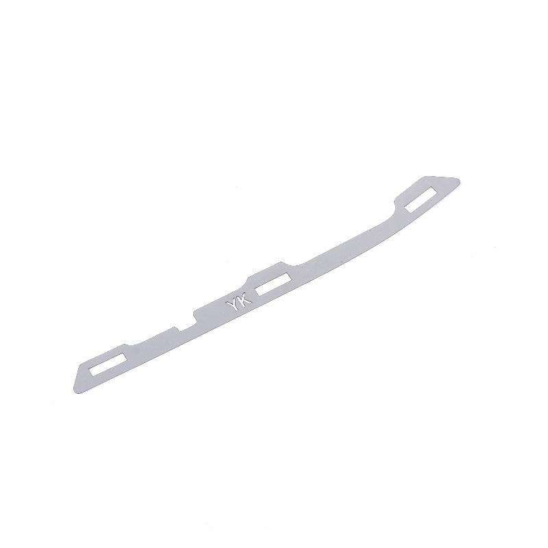 2Pcs Broken Opening Gap Bad Buckle Repairer Metal Bracket For Second-Generation Vios Ncp93 Front Bumper Surrounded Buckle