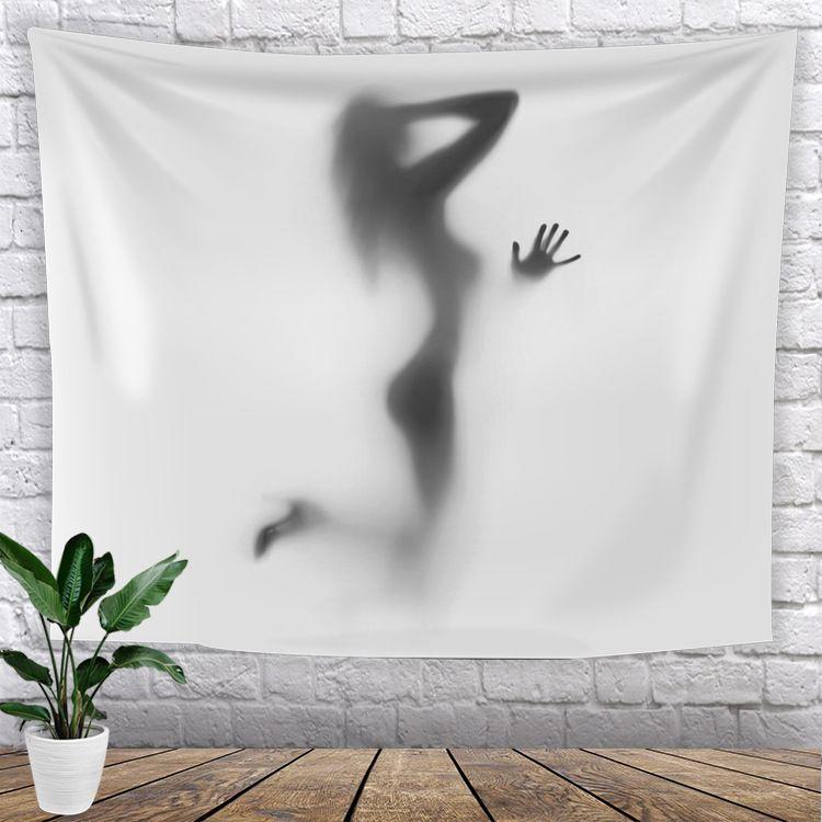 Tapestry Reflection of a Girl 75x100