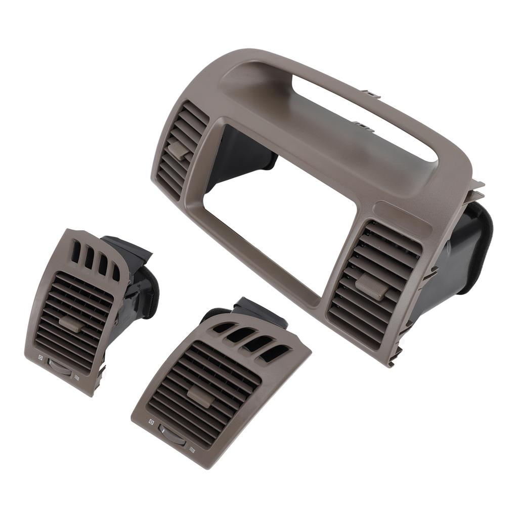 Front Center Dash AC Vents Radio Trim Bezel Air Conditioning Outlet Grill Panel Replacement for Toyota Camry XV30 2001