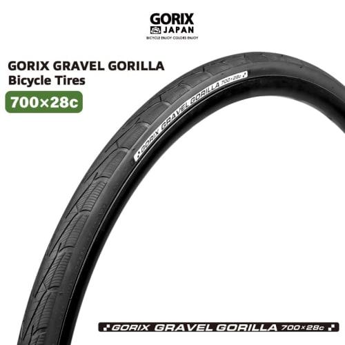 Pneumatico per bicicletta GORIX 700ÁE8c Pneumatico per bici da strada Gravel Road Cross Bike (GORILLA DI GHIAIA) Sostituzione del battistrada del pneumatico clincher 28c 700c
