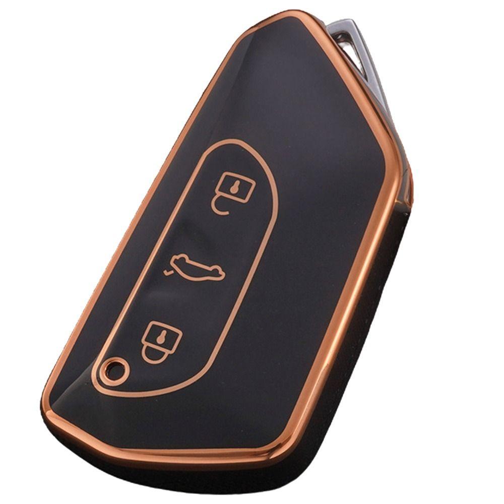 

Full Protection Skin Protector Remote Key Case Holder Shell Cover Key Fob Cover чорний