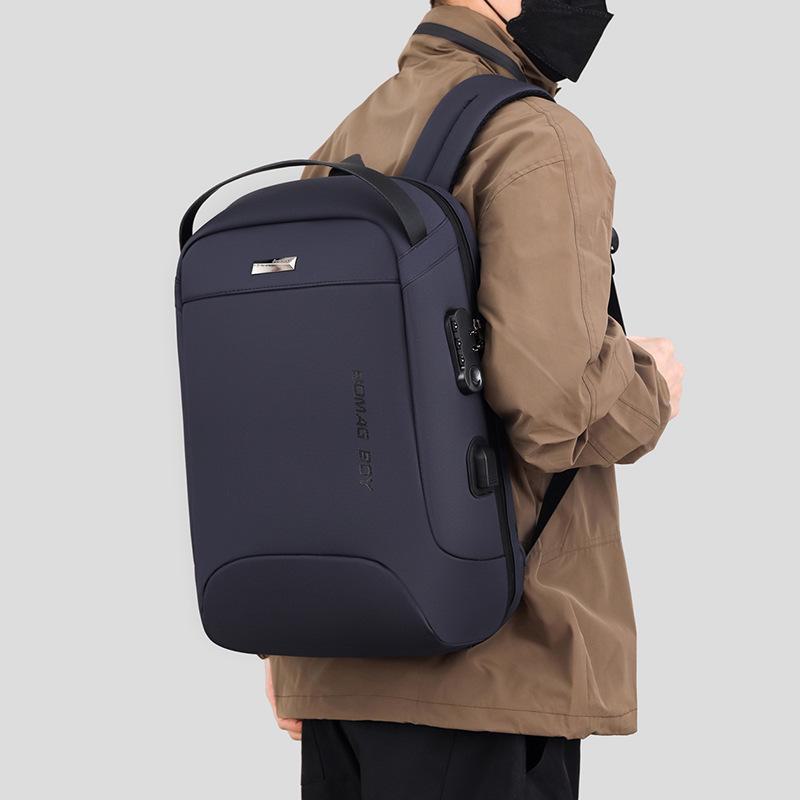 Zaino da viaggio multifunzionale e alla moda con logo personalizzabile.