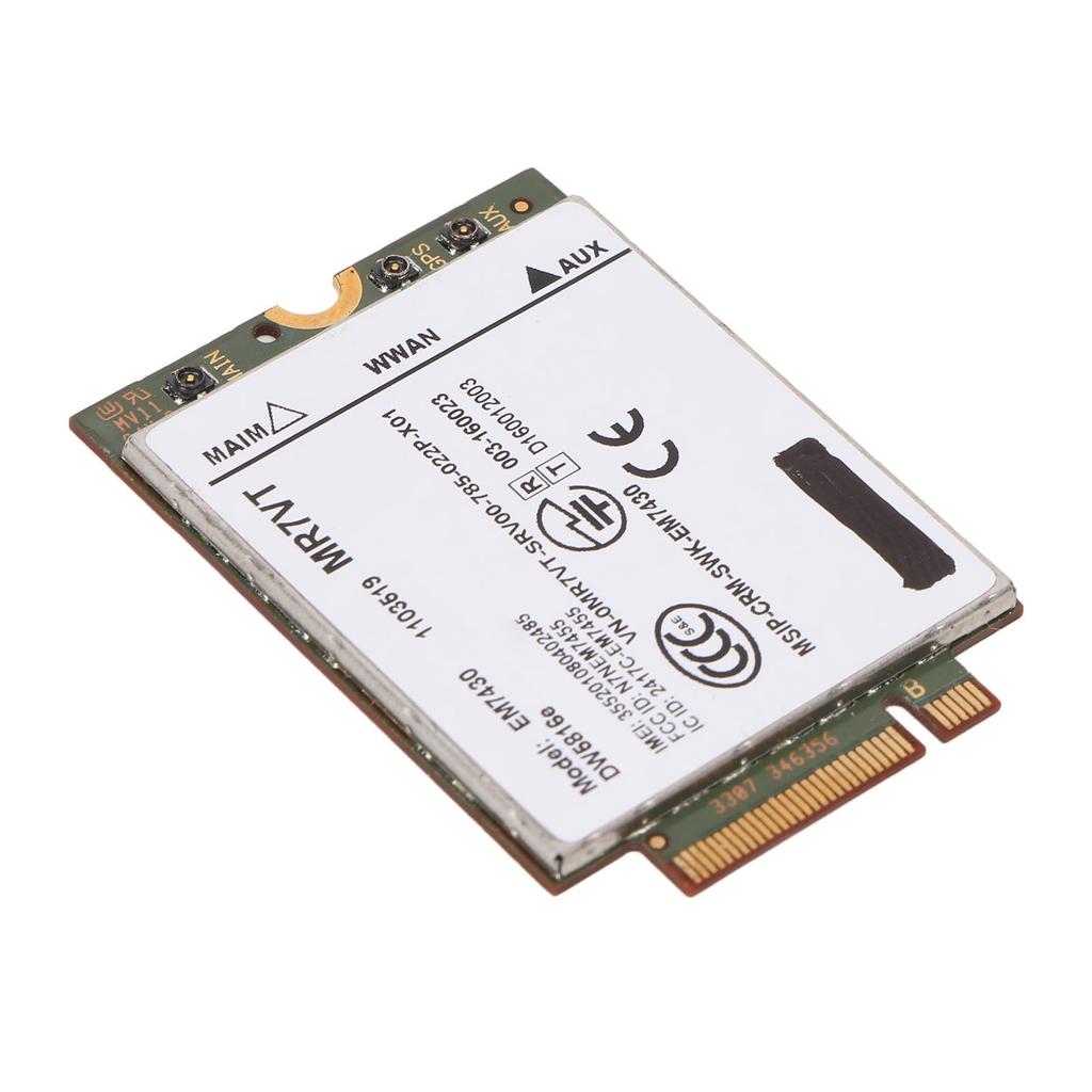 4G LTE síťová karta pro Dell pro Latitude 7280 7285 7290 7389 7390 7480 7490 E7470 300 Mb/s Plug and