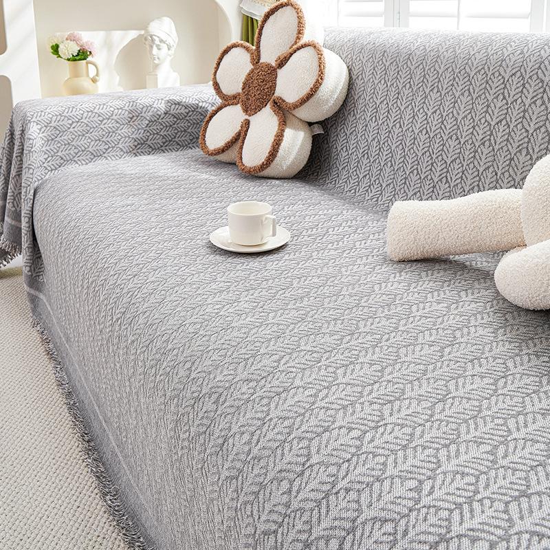 Fresh Simple Sofa Cushion Four Seasons Universal Thickened Full Covered Sofa Cover Cover Cloth