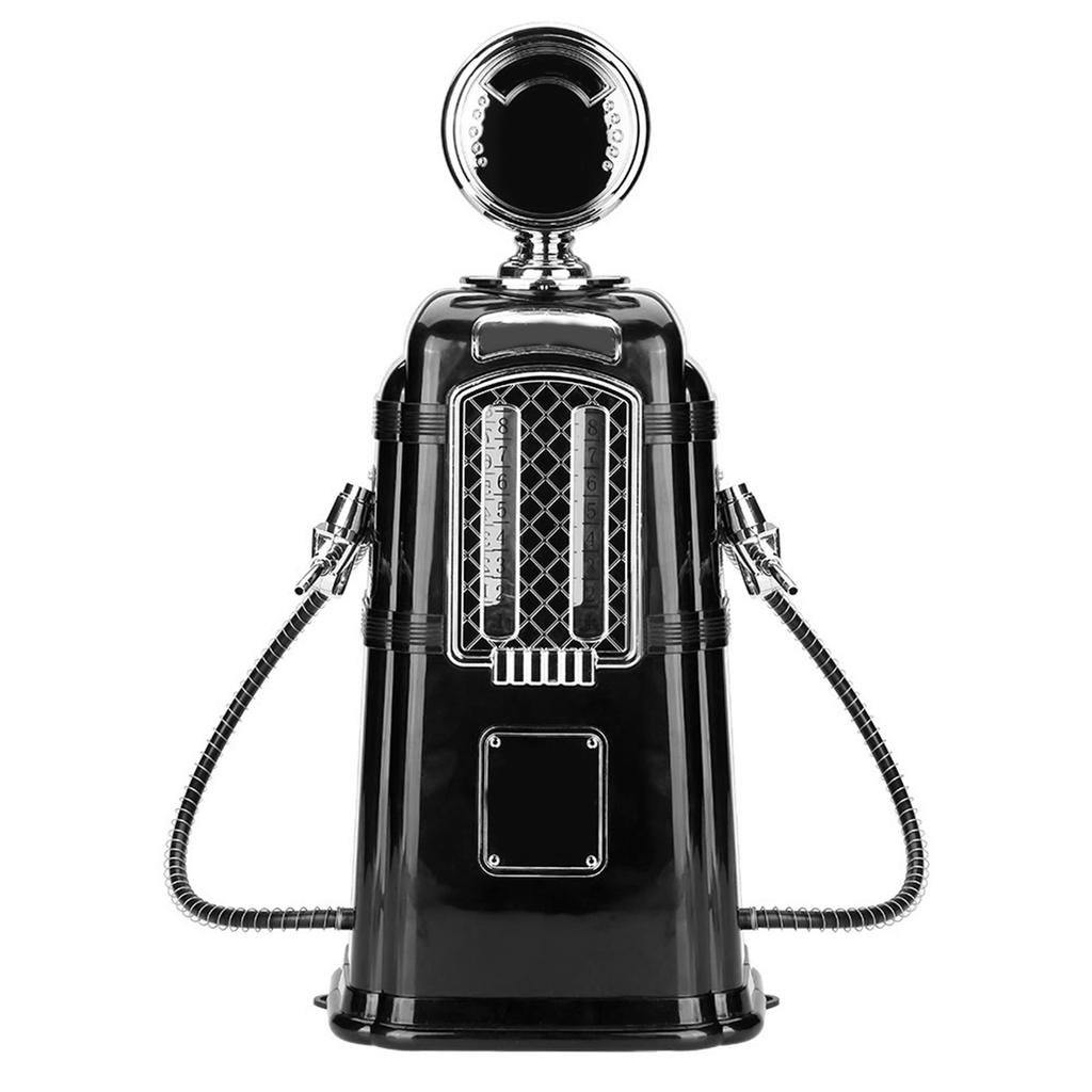 1000cc Double Guns Vin Drikkepumpe Brennevin Alkohol Øl Dispenser Bar Tilbehør Svart