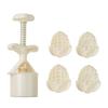 Creative Corn Mooncakes Molds Durable 50/75g Corn Mooncakes Crafting Molds for Artisanal Dessert Enthusiasts 55KF